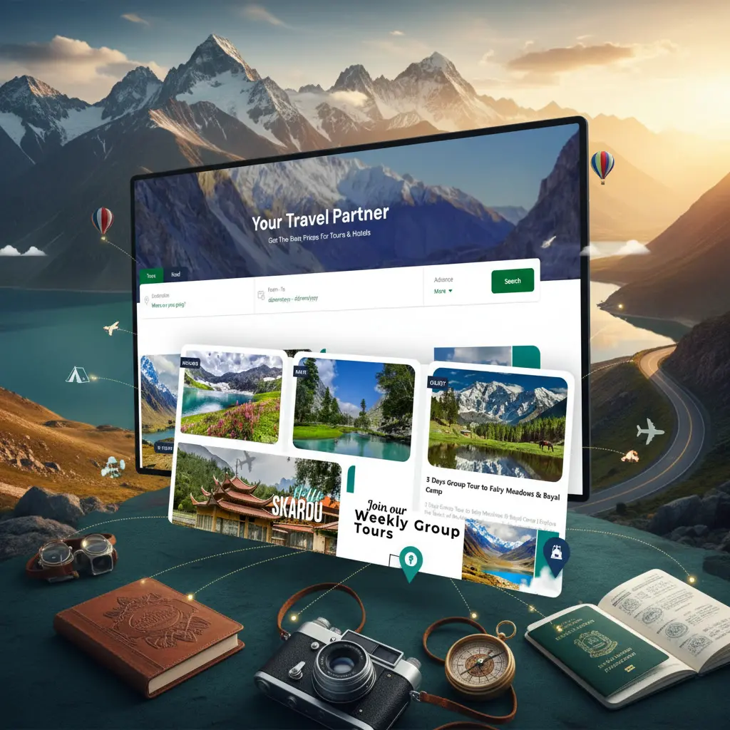Pakistan Tour and Travel Website